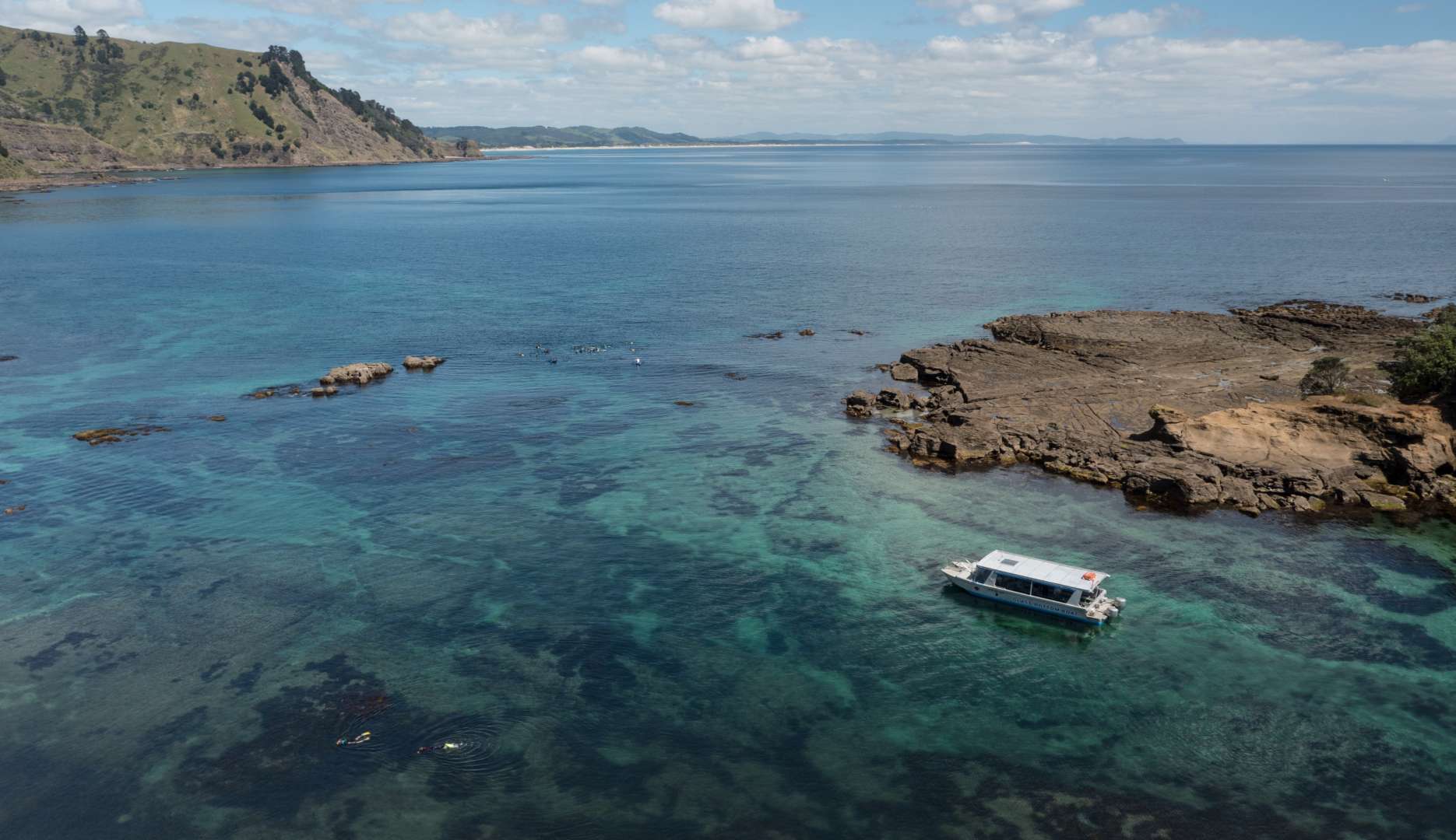 Glass Bottom Boat tour at Goat Island